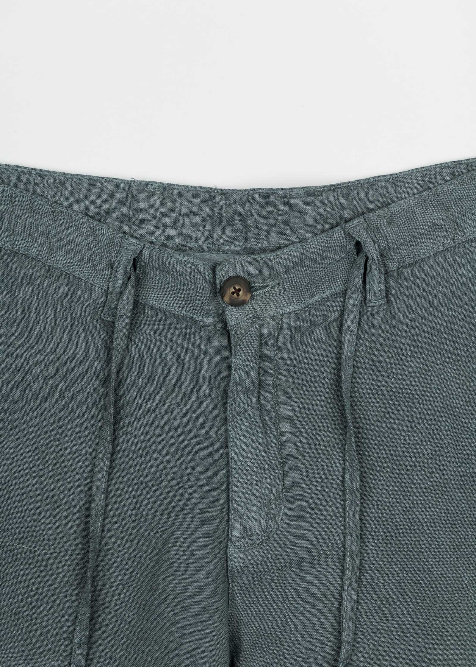 PANTALÓN DE LINO CON CORDÓN
