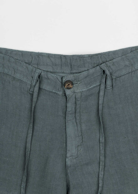 PANTALÓN DE LINO CON CORDÓN