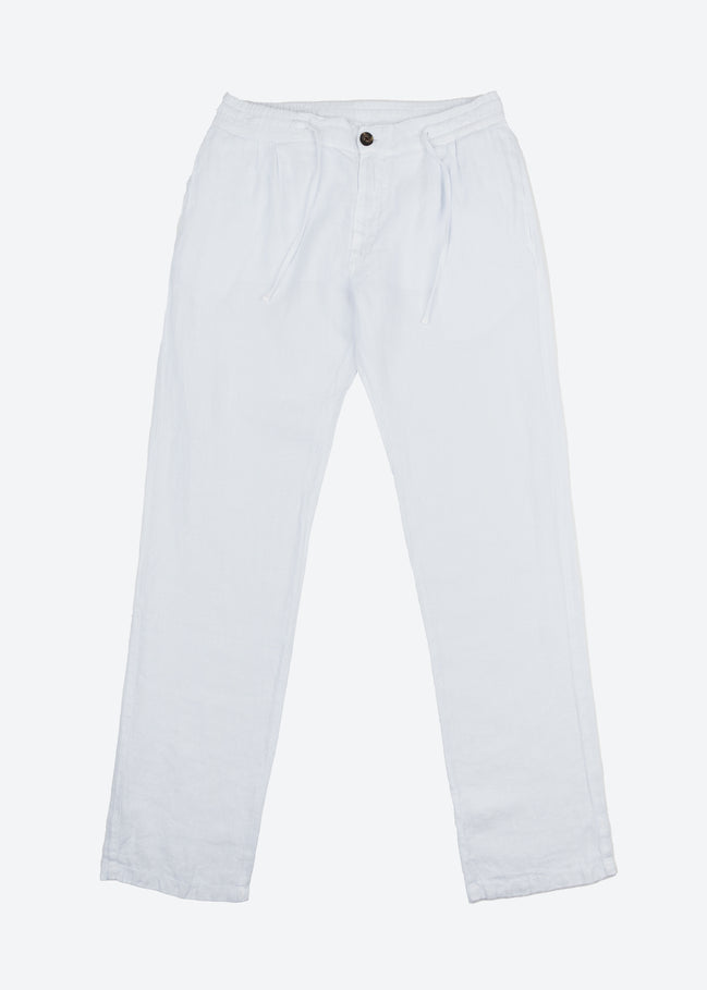 PANTALÓN DE LINO CON PINZAS