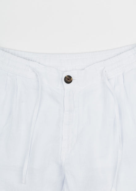 PANTALÓN DE LINO CON PINZAS