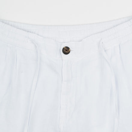 PANTALÓN DE LINO CON PINZAS