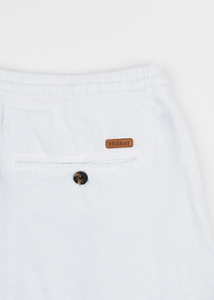 PANTALÓN DE LINO CON PINZAS