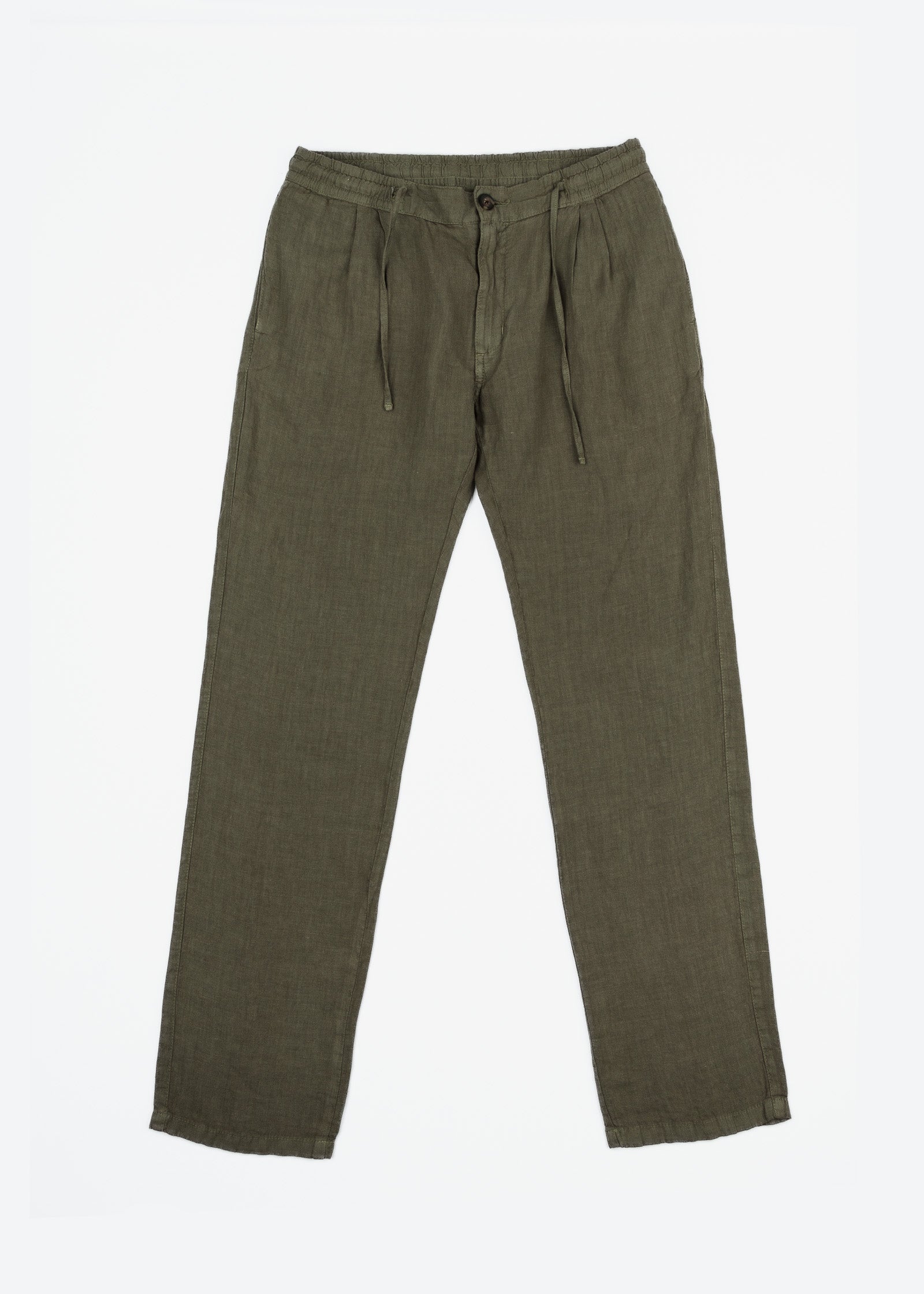 PANTALÓN DE LINO CON PINZAS
