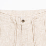 PANTALÓN DE LINO CON PINZAS