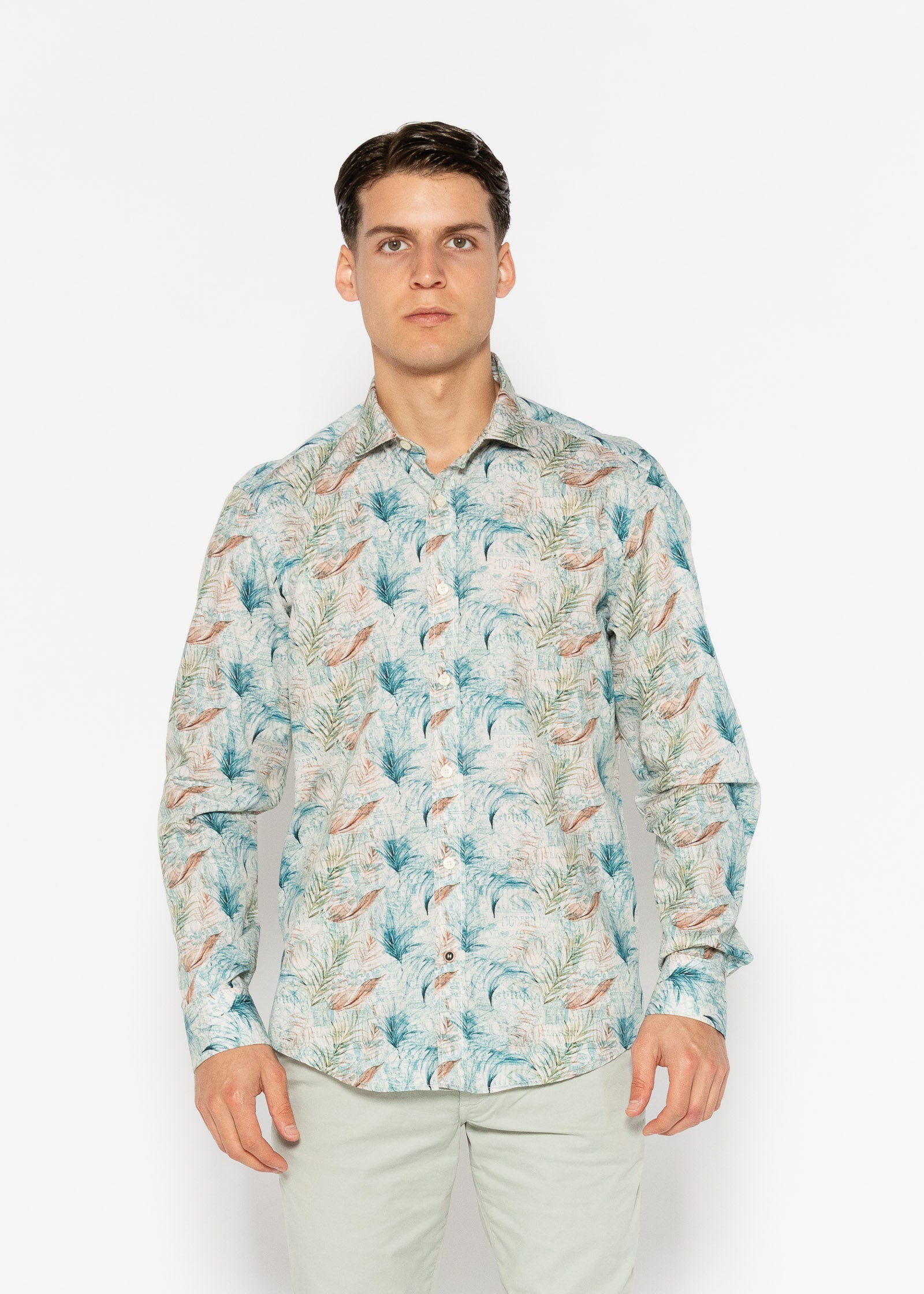 CAMISA ESTAMPADA ELASTÁN HISTORY
