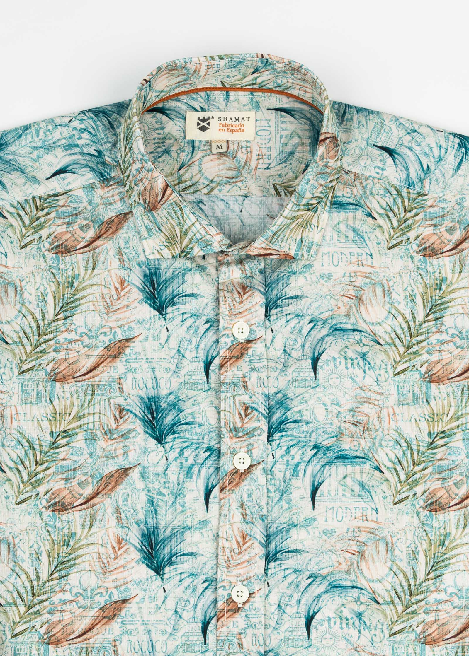 CAMISA ESTAMPADA ELASTÁN HISTORY