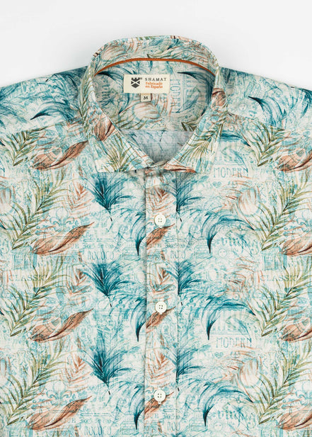 CAMISA ESTAMPADA ELASTÁN HISTORY