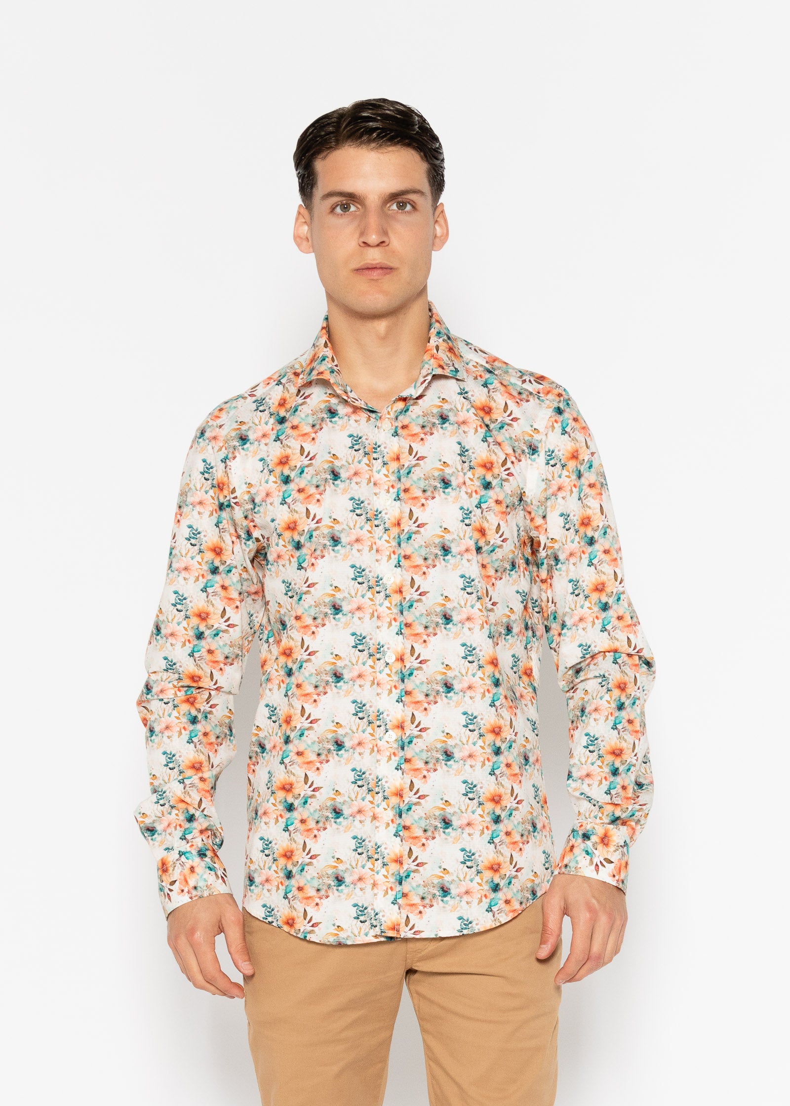 CAMISA ESTAMPADA ELASTÁN AUTUMN
