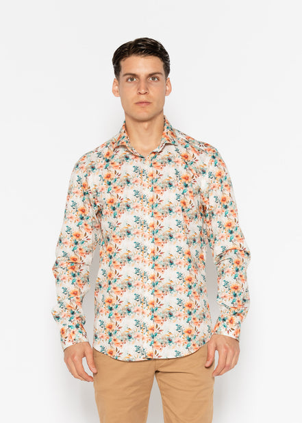 CAMISA ESTAMPADA ELASTÁN AUTUMN