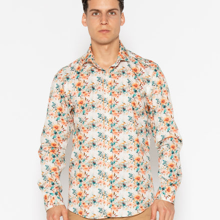CAMISA ESTAMPADA ELASTÁN AUTUMN