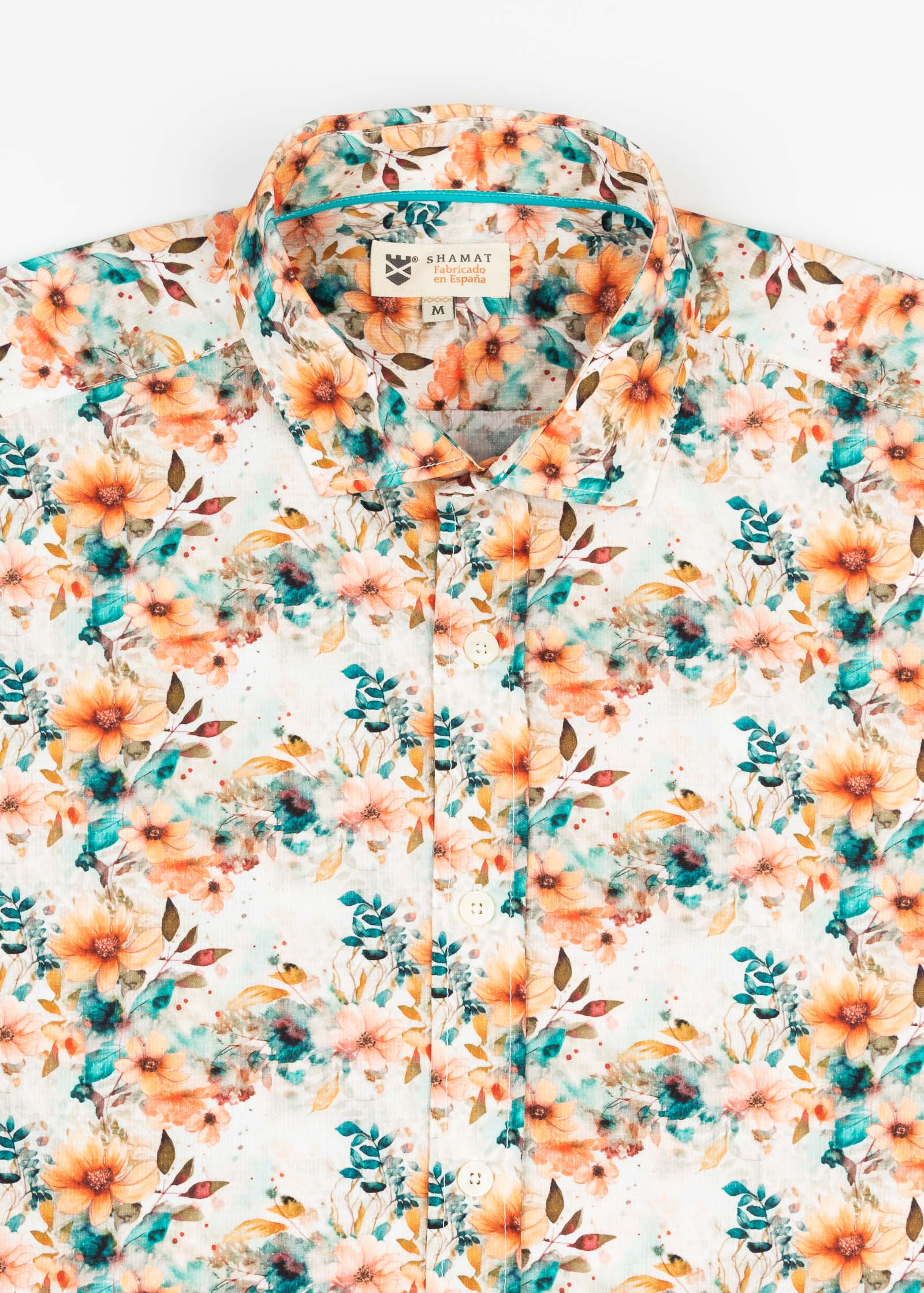 CAMISA ESTAMPADA ELASTÁN AUTUMN
