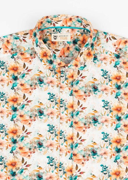 CAMISA ESTAMPADA ELASTÁN AUTUMN