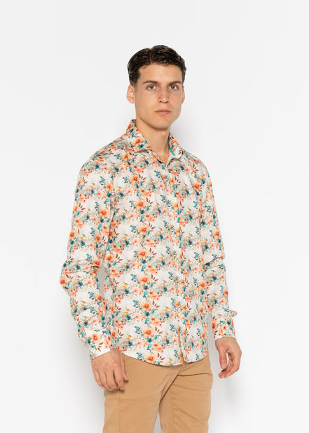CAMISA ESTAMPADA ELASTÁN AUTUMN