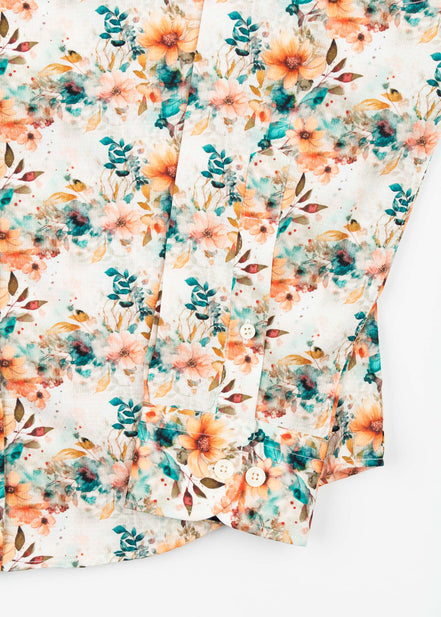 CAMISA ESTAMPADA ELASTÁN AUTUMN