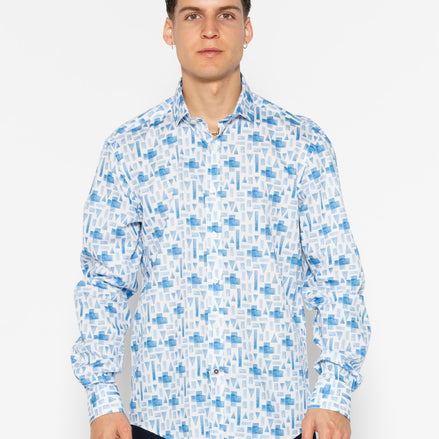 CAMISA ESTAMPADA ELASTÁN GREECE