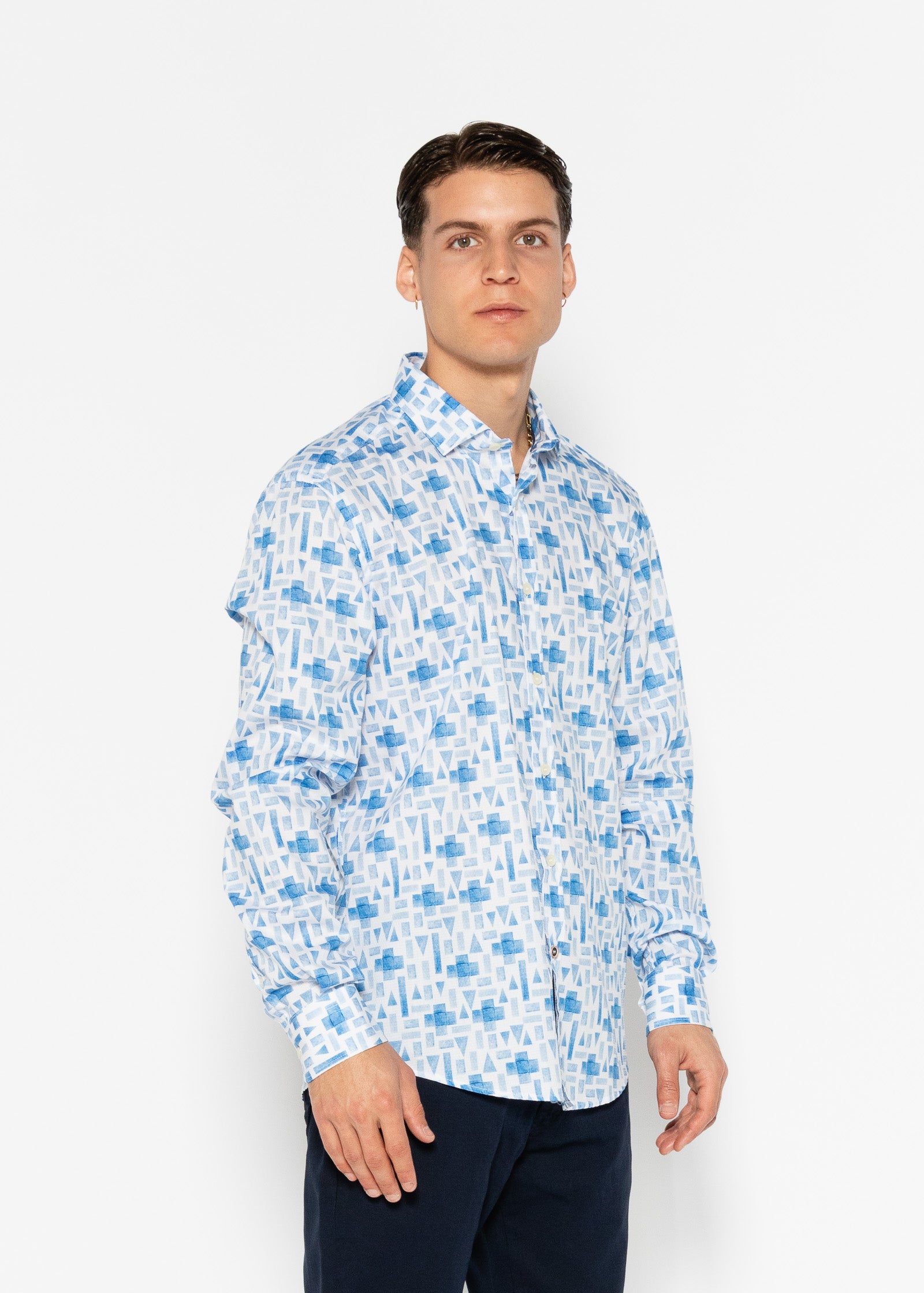 CAMISA ESTAMPADA ELASTÁN GREECE