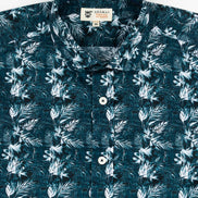 CAMISA ESTAMPADA ELASTÁN CIANOTIPO