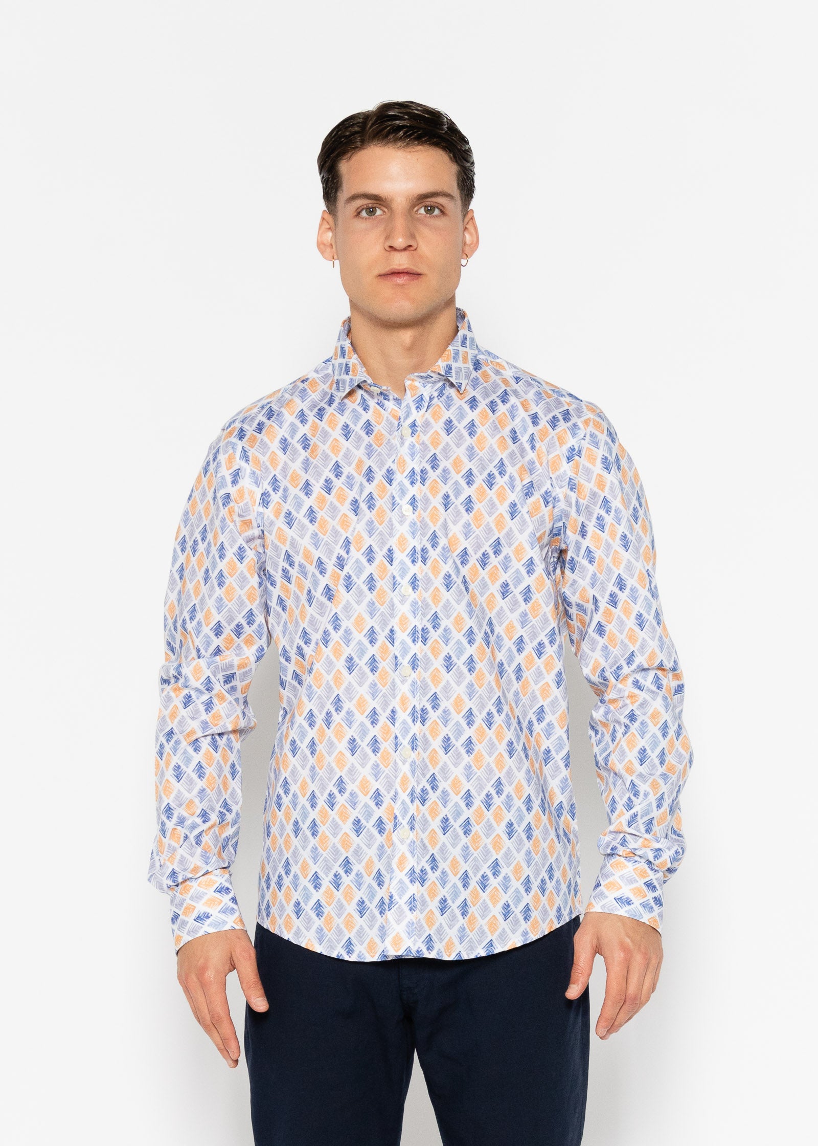 CAMISA ESTAMPADA ELASTÁN FOREST
