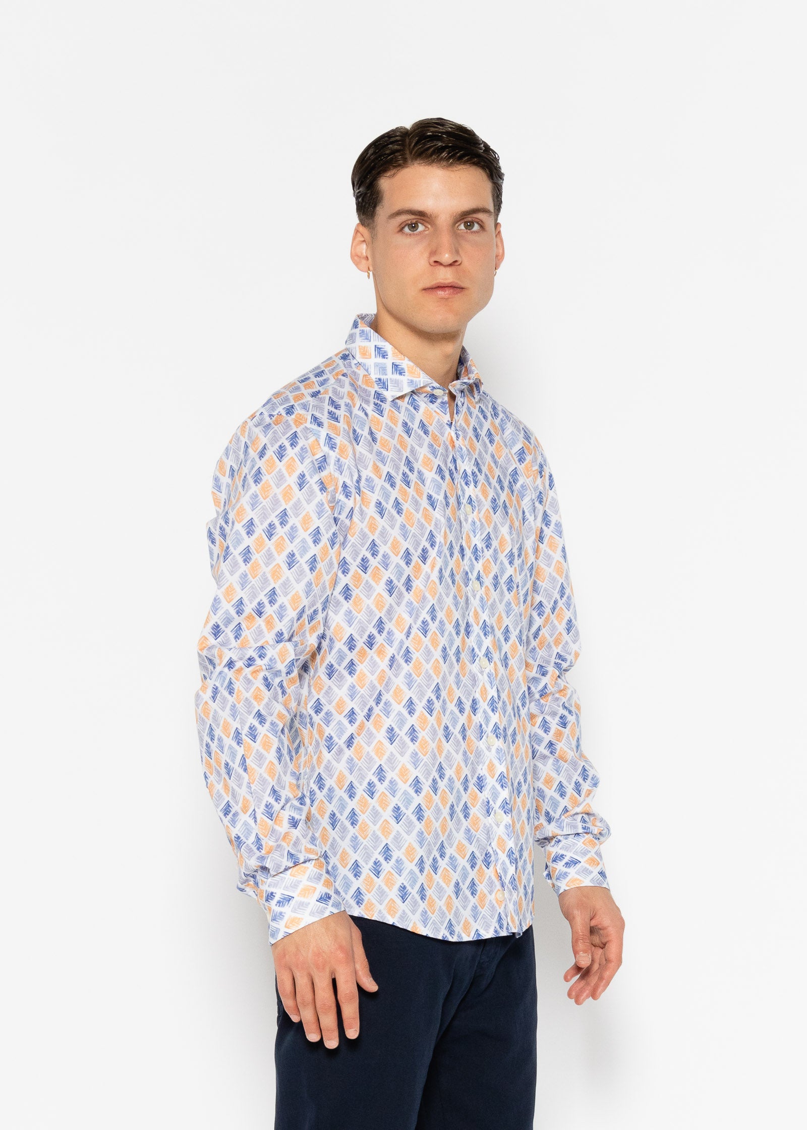 CAMISA ESTAMPADA ELASTÁN FOREST