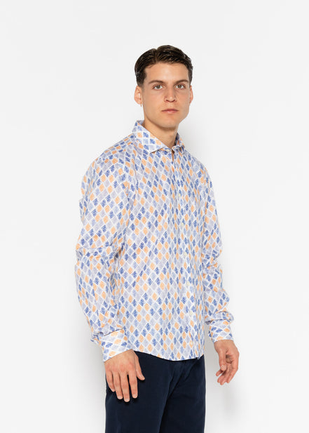 CAMISA ESTAMPADA ELASTÁN FOREST