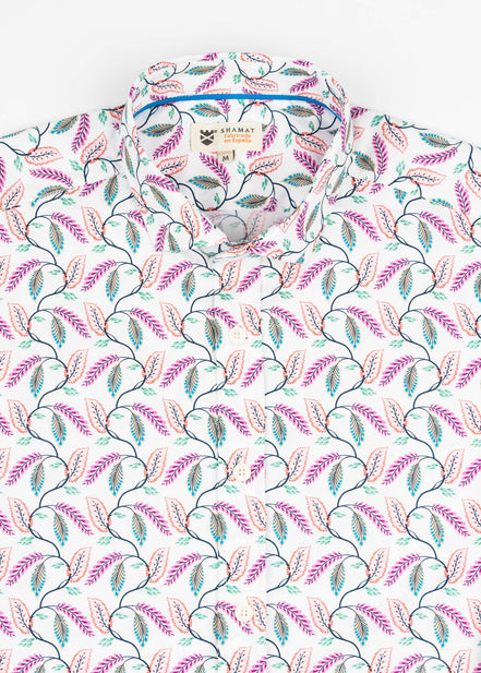 CAMISA ESTAMPADA ELASTÁN GARDEN