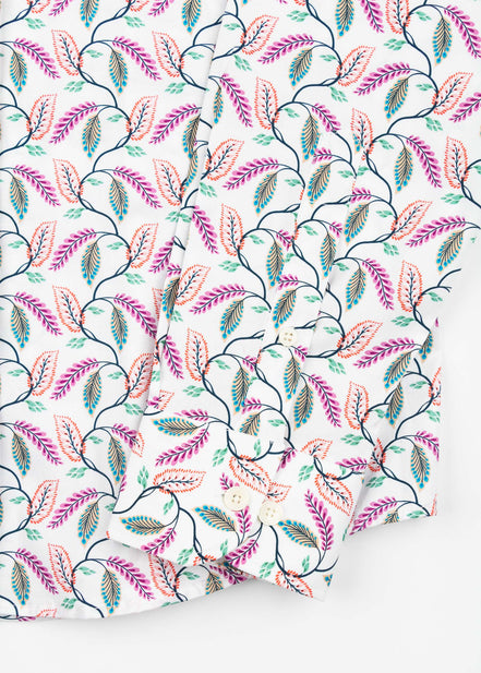 CAMISA ESTAMPADA ELASTÁN GARDEN