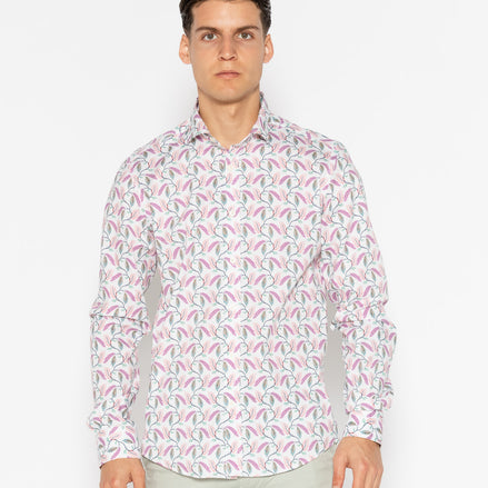 CAMISA ESTAMPADA ELASTÁN GARDEN