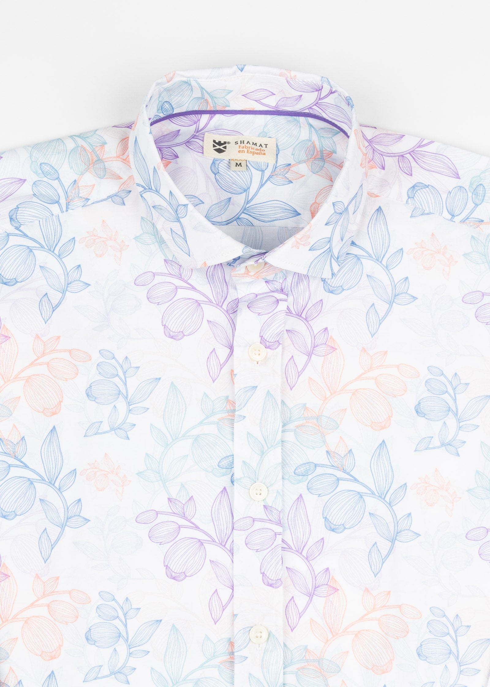CAMISA ESTAMPADA ELASTÁN AMSTERDAM