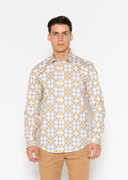CAMISA ESTAMPADA ELASTÁN TURQUÍA