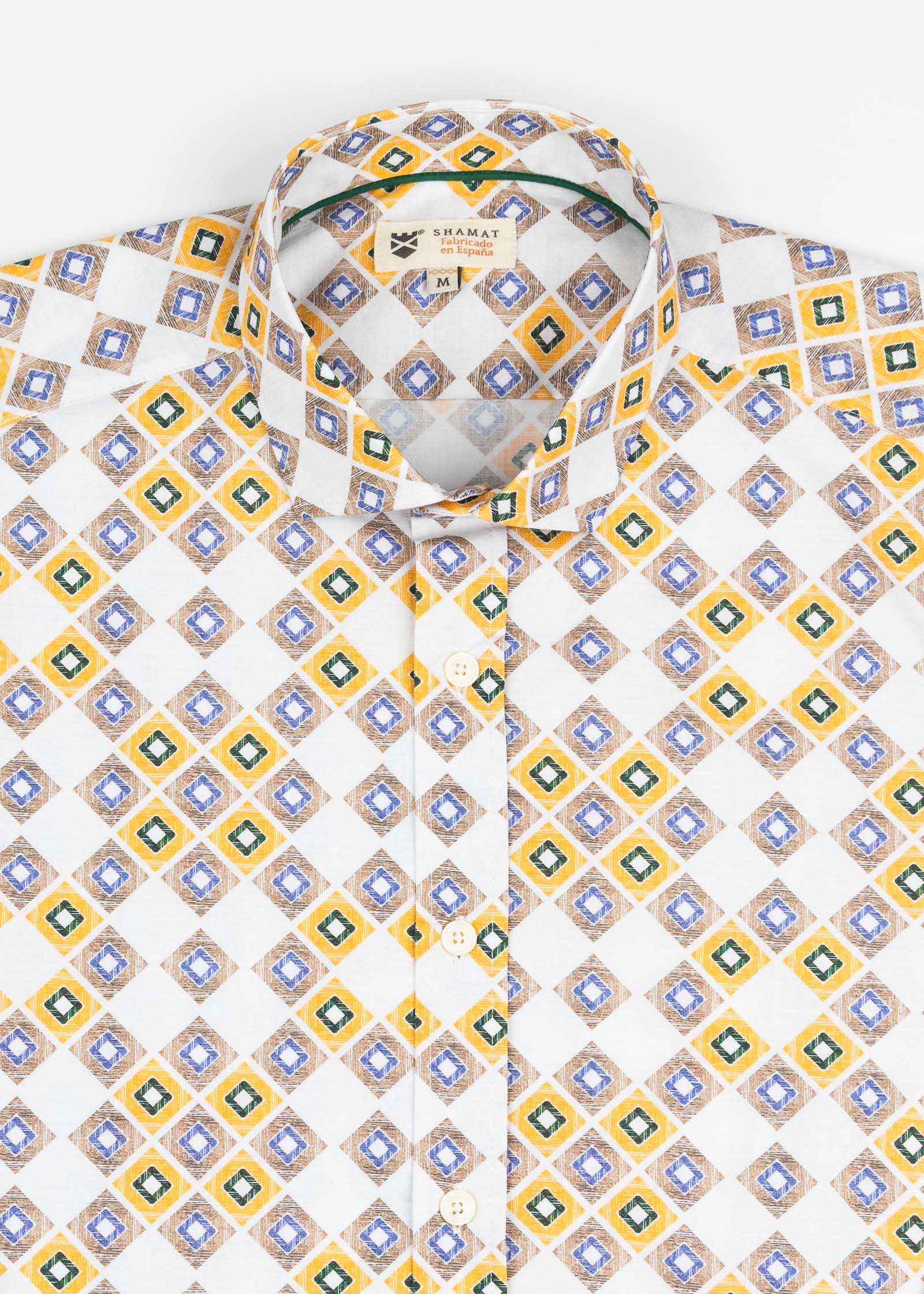 CAMISA ESTAMPADA ELASTÁN TURQUÍA