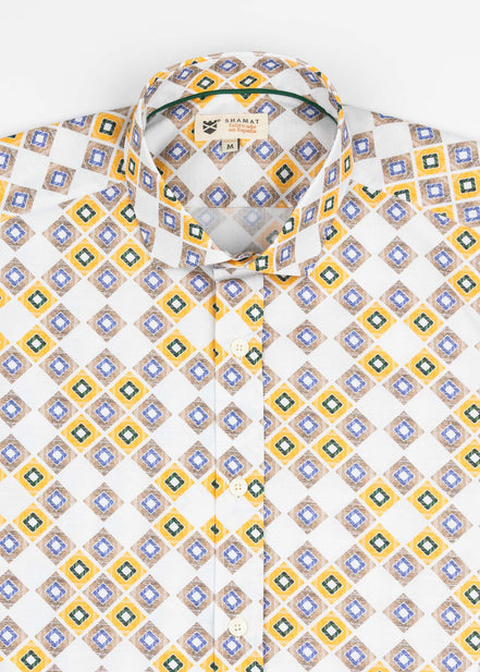 CAMISA ESTAMPADA ELASTÁN TURQUÍA