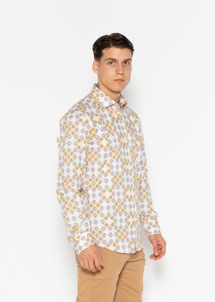CAMISA ESTAMPADA ELASTÁN TURQUÍA