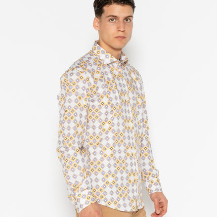 CAMISA ESTAMPADA ELASTÁN TURQUÍA