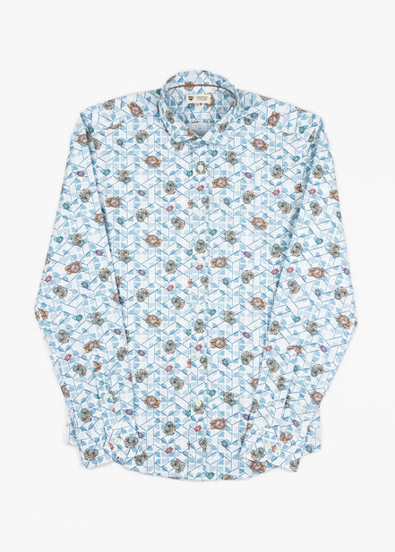 CAMISA ESTAMPADA ELASTÁN TRAVEL