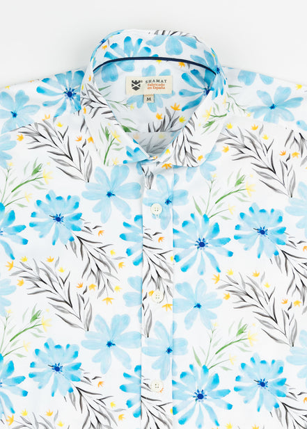 CAMISA ESTAMPADA ELASTÁN DAISY