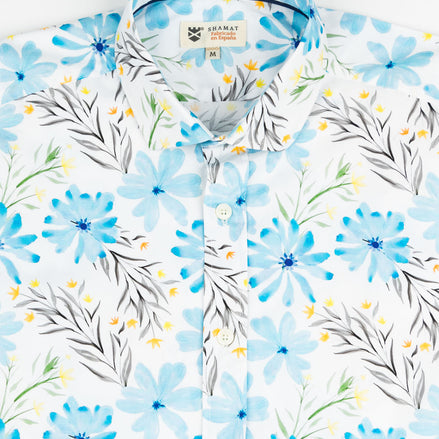 CAMISA ESTAMPADA ELASTÁN DAISY