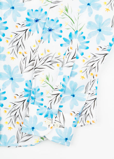 CAMISA ESTAMPADA ELASTÁN DAISY