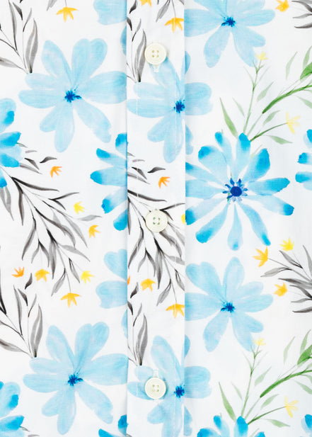 CAMISA ESTAMPADA ELASTÁN DAISY