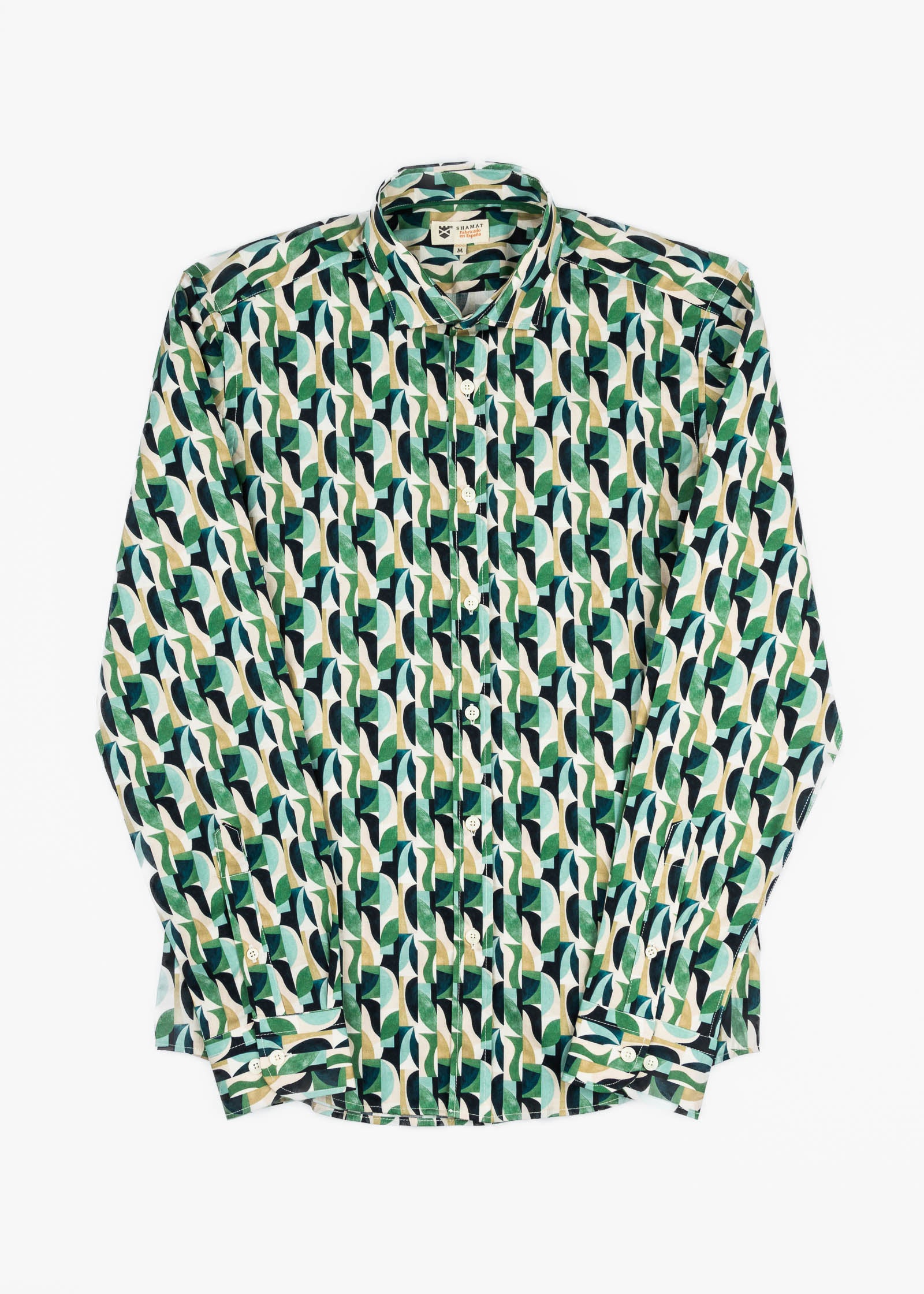 CAMISA ESTAMPADA ELASTÁN 70S