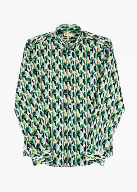 CAMISA ESTAMPADA ELASTÁN 70S