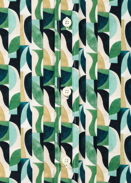 CAMISA ESTAMPADA ELASTÁN 70S