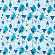 CAMISA ESTAMPADA ELASTÁN GEOMÉTRICA