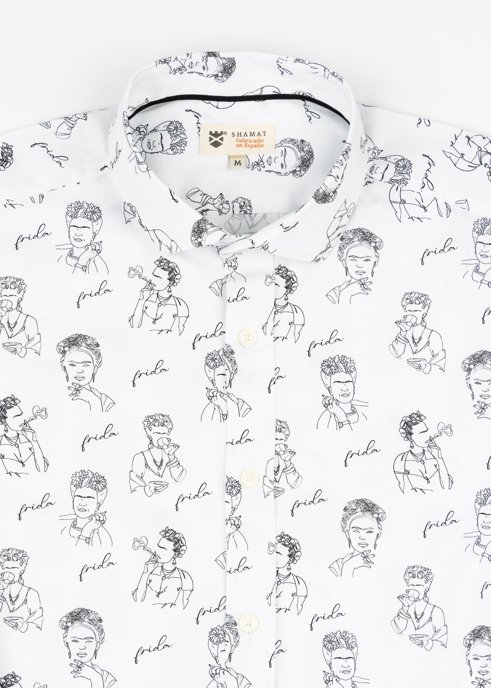 CAMISA ESTAMPADA ELASTÁN FRIDA