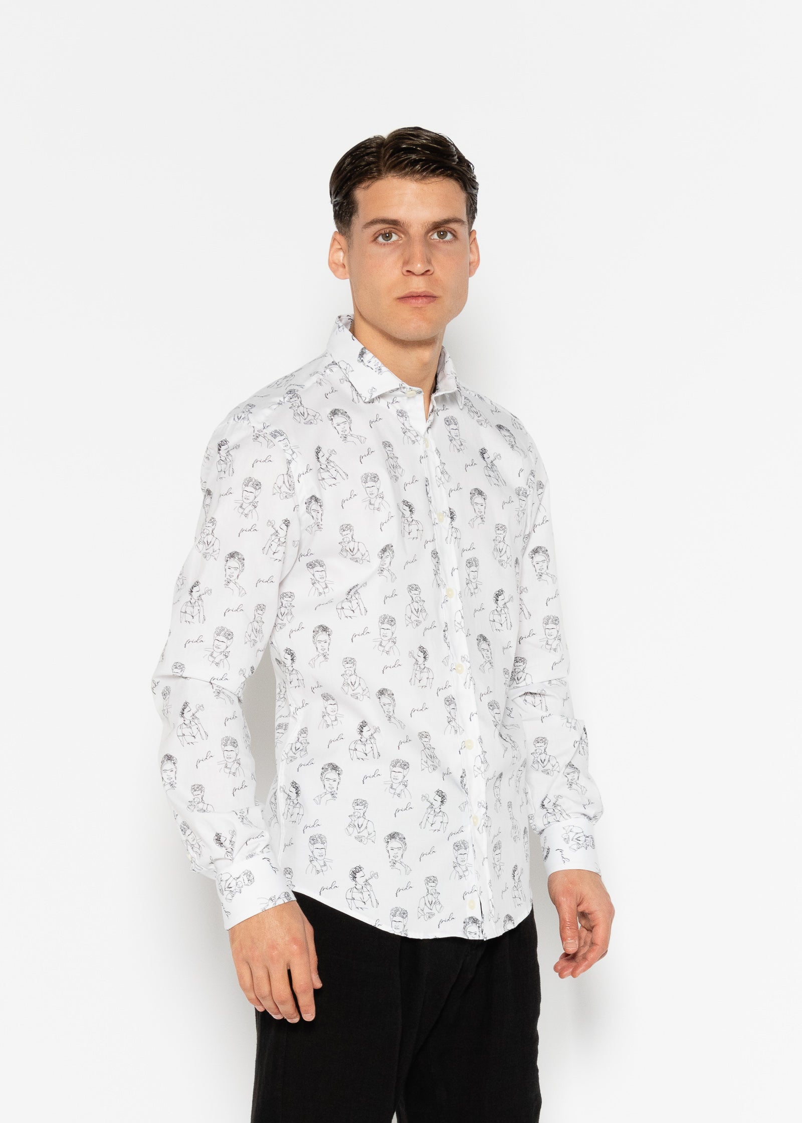 CAMISA ESTAMPADA ELASTÁN FRIDA