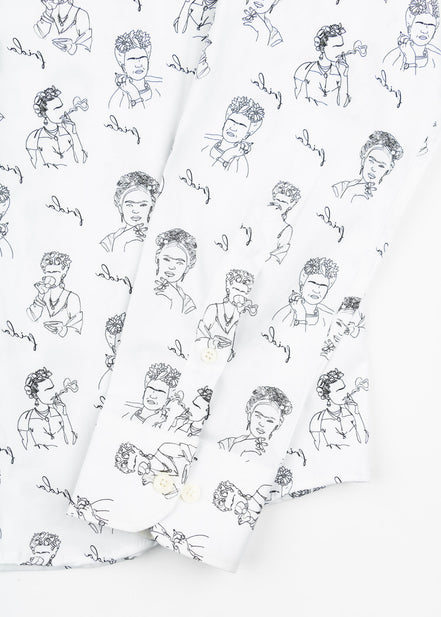 CAMISA ESTAMPADA ELASTÁN FRIDA