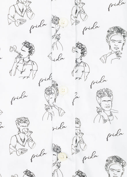 CAMISA ESTAMPADA ELASTÁN FRIDA