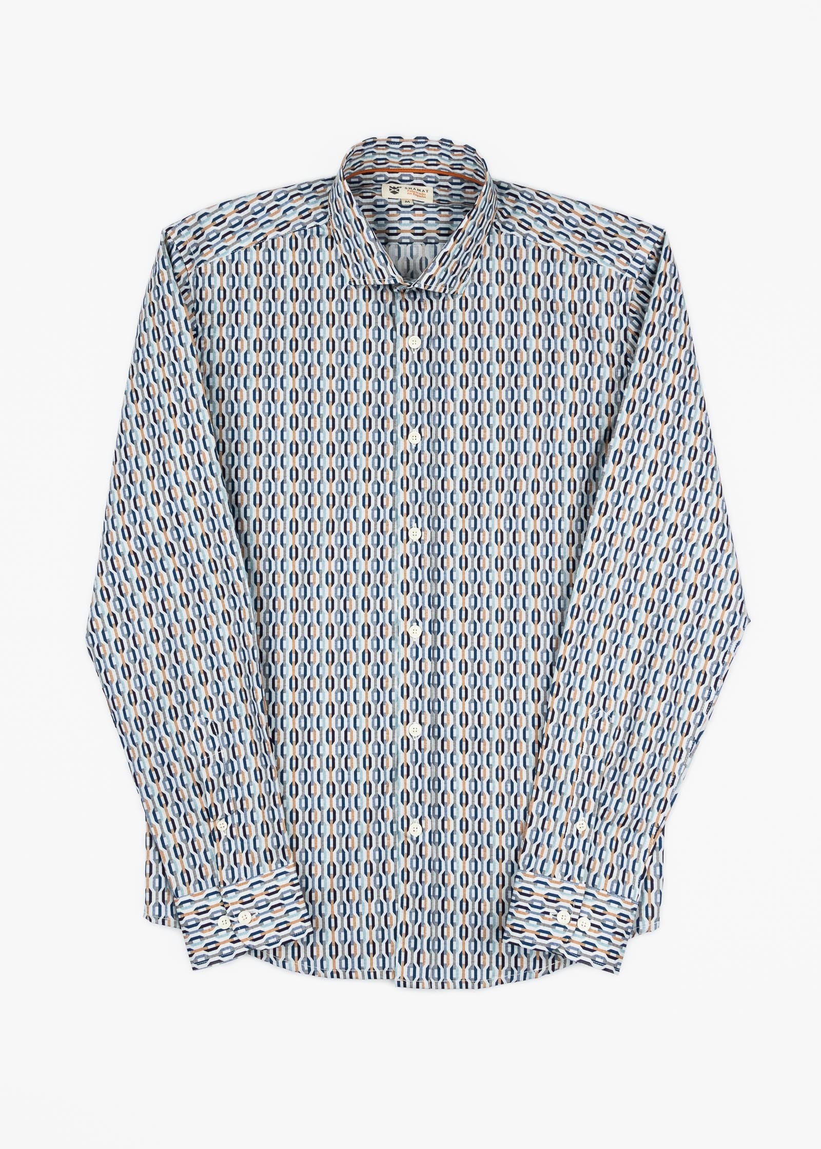 CAMISA ESTAMPADA ELASTÁN CHAIN