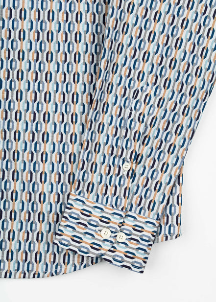 CAMISA ESTAMPADA ELASTÁN CHAIN