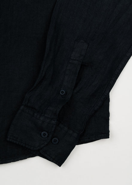 CAMISA DE LINO CUELLO ITALIANO