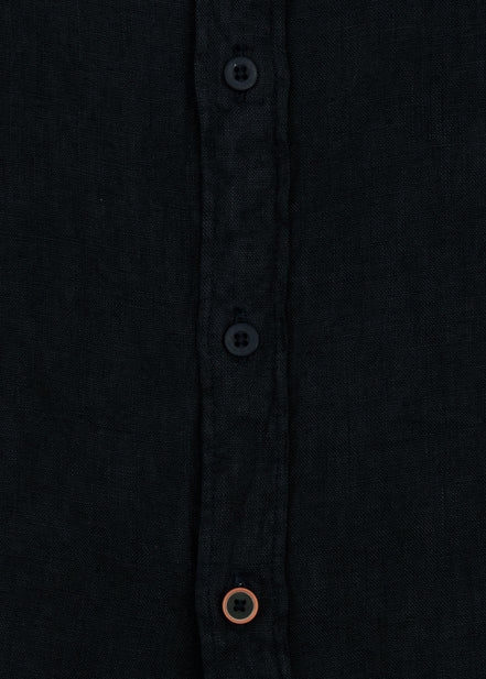 CAMISA DE LINO CUELLO ITALIANO
